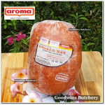 Aroma Bali frozen pork HAM SMOKED whole cuts +/-  2.3kg/pc (price/kg) PREORDER